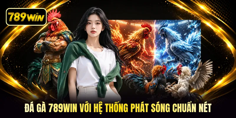 Đá gà 789win với hệ thống phát sóng chuẩn nét