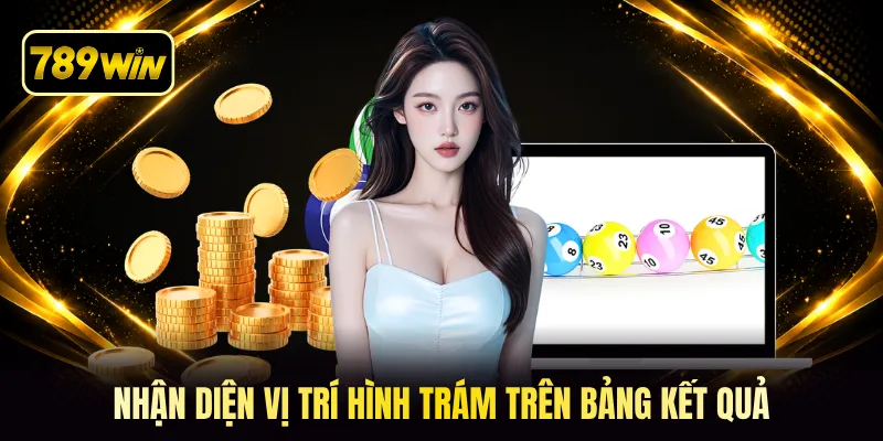 Nhận diện vị trí hình trám trên bảng kết quả