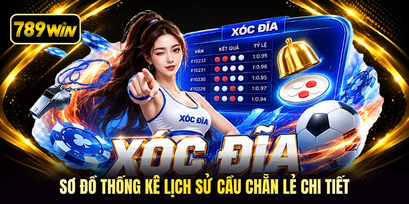 Sơ đồ thống kê lịch sử cầu chẵn lẻ chi tiết